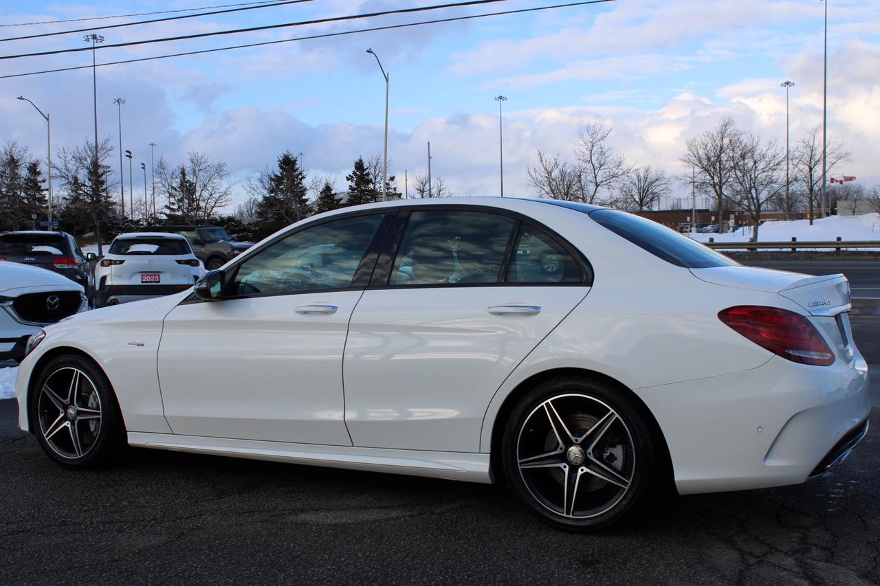 2017 Mercedes-Benz C-Class AMG C43   Burmester   Red Interior   360 Camera Photo