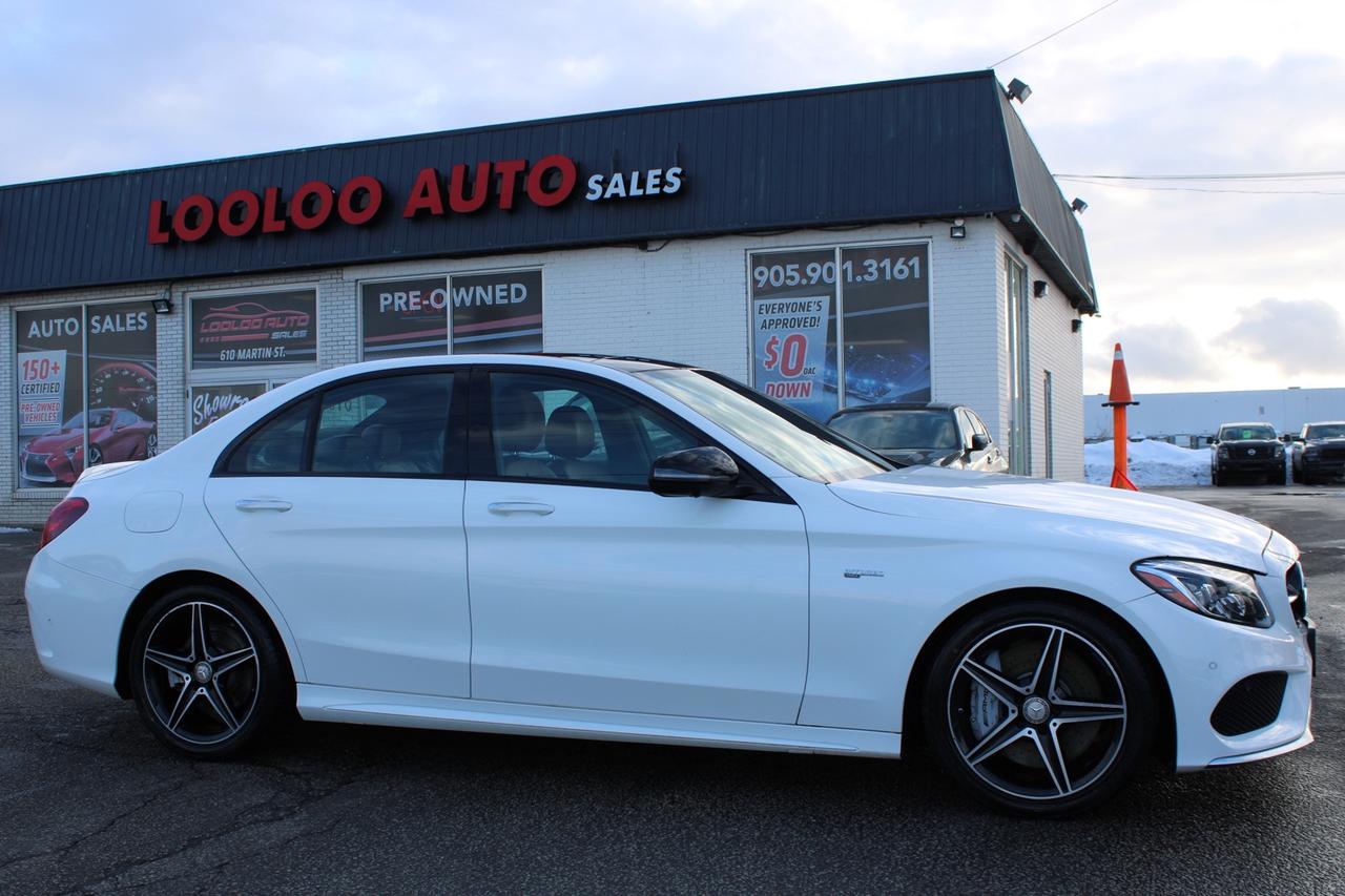 2017 Mercedes-Benz C-Class AMG C43   Burmester   Red Interior   360 Camera Photo