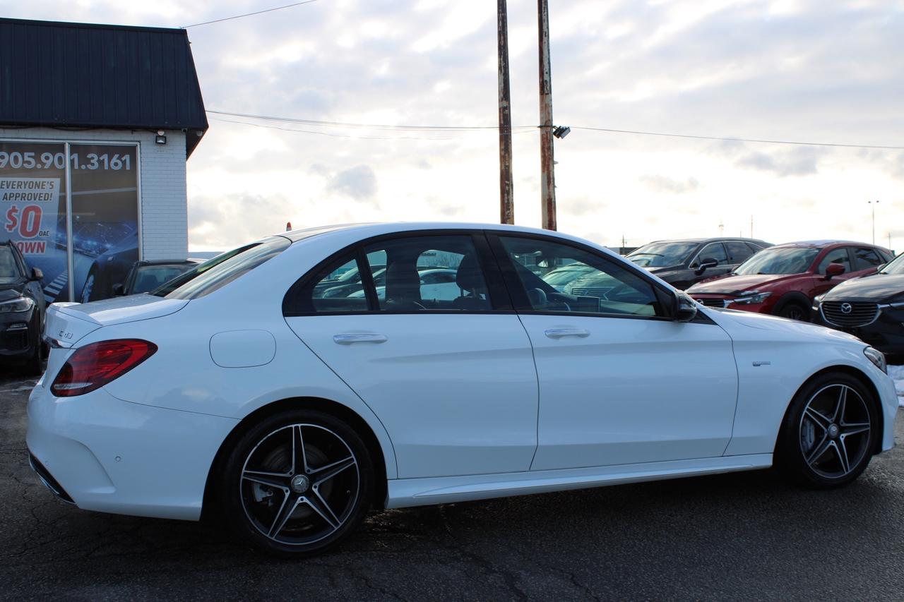 2017 Mercedes-Benz C-Class AMG C43   Burmester   Red Interior   360 Camera Photo