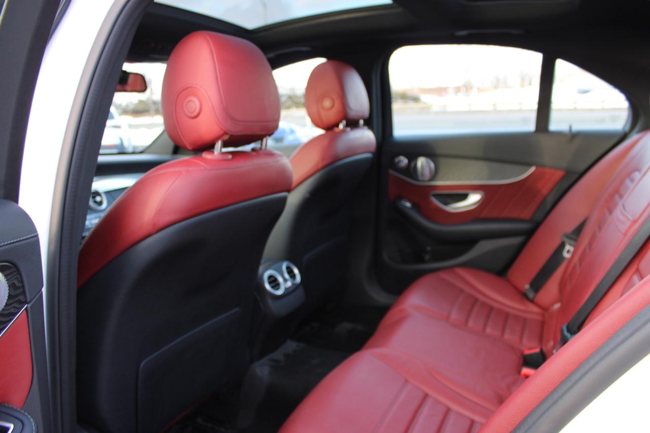 2017 Mercedes-Benz C-Class AMG C43   Burmester   Red Interior   360 Camera Photo