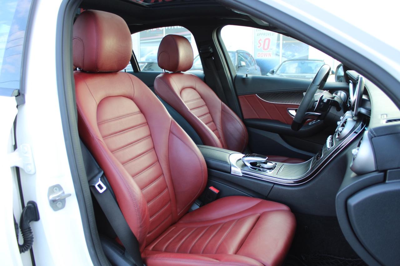 2017 Mercedes-Benz C-Class AMG C43   Burmester   Red Interior   360 Camera Photo