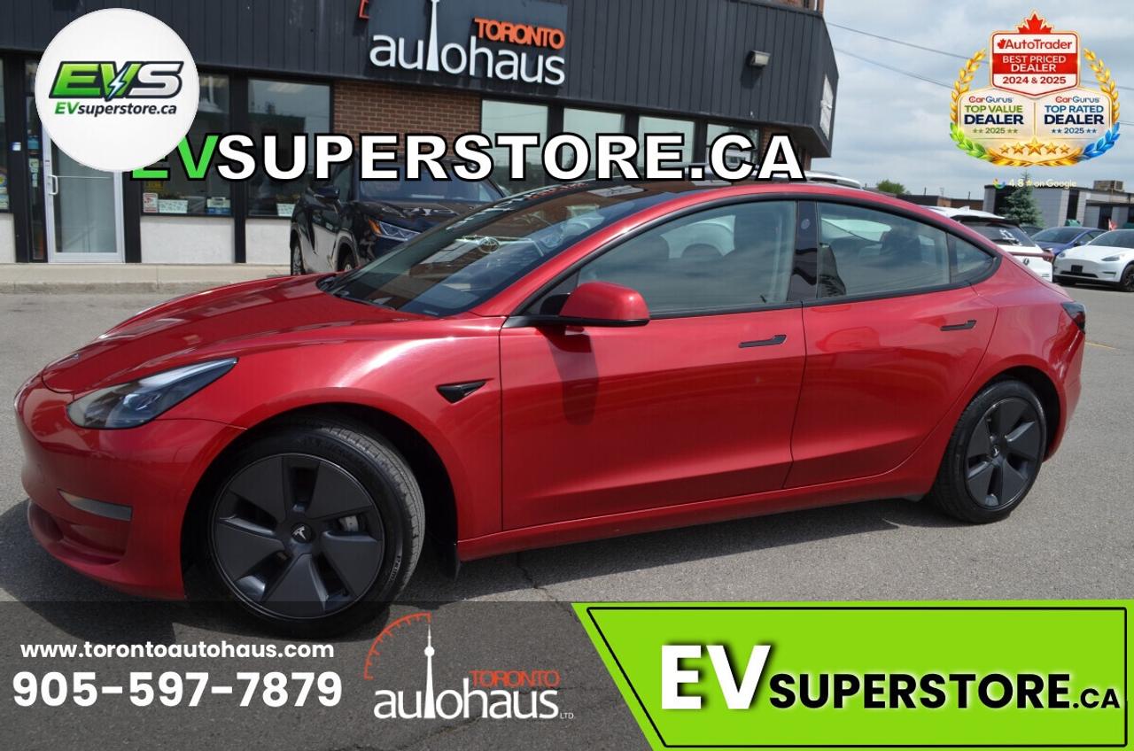 2022 Tesla Model 3 LFP I OVER 100 TESLAS I EVSUPERSTORE.CA Photo