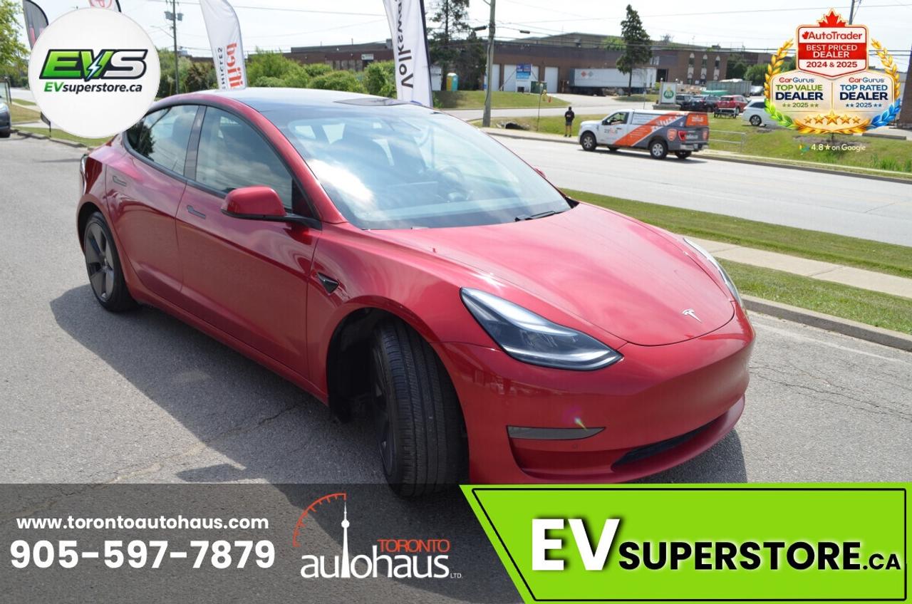 2022 Tesla Model 3 LFP I OVER 100 TESLAS I EVSUPERSTORE.CA Photo