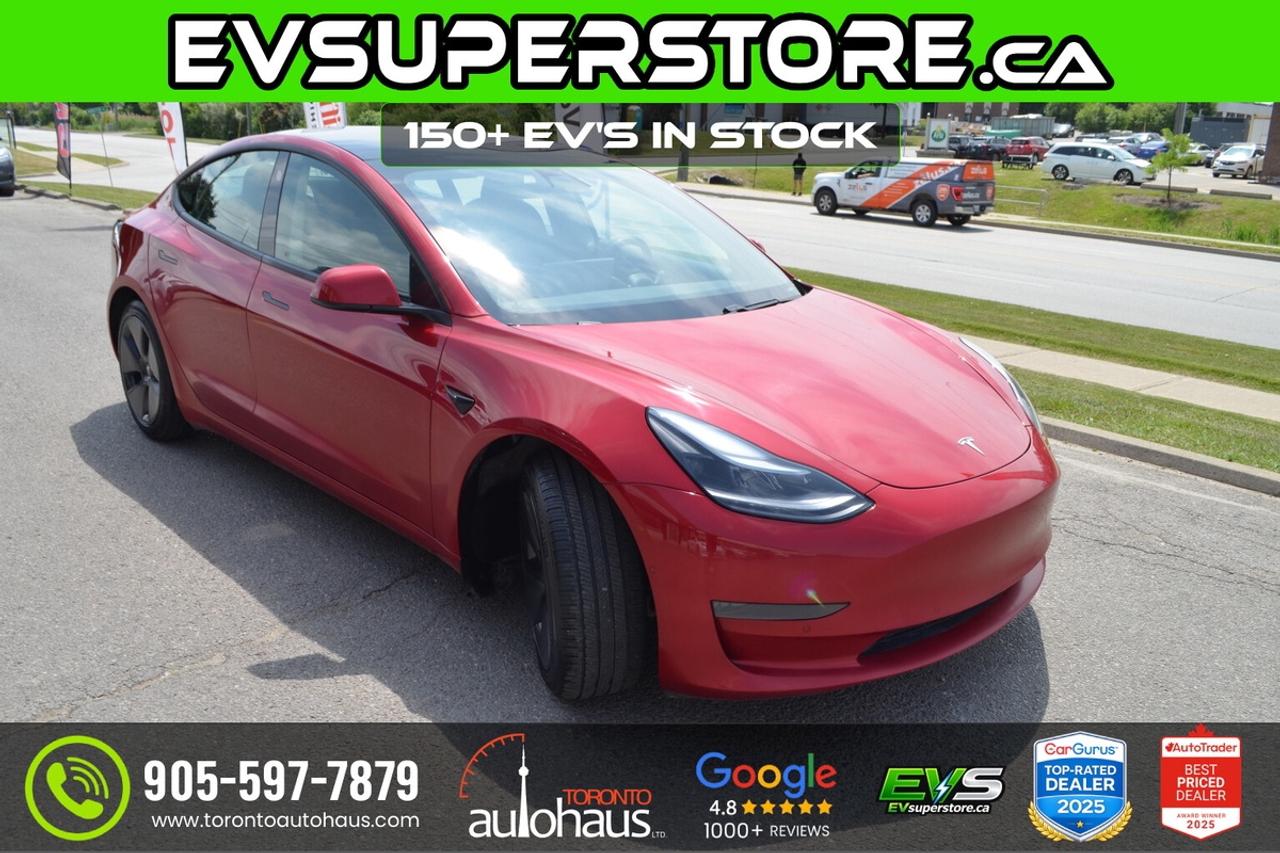 2022 Tesla Model 3 LFP I OVER 100 TESLAS I EVSUPERSTORE.CA Photo