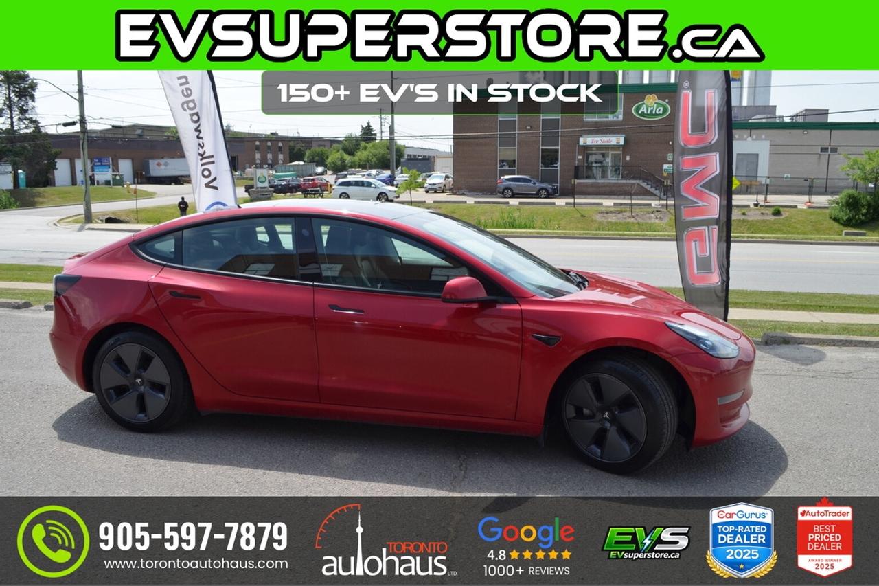2022 Tesla Model 3 LFP I OVER 100 TESLAS I EVSUPERSTORE.CA Photo