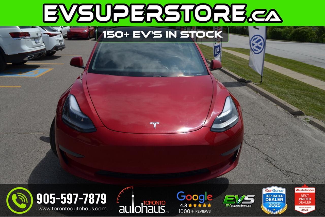 2022 Tesla Model 3 LFP I OVER 100 TESLAS I EVSUPERSTORE.CA Photo