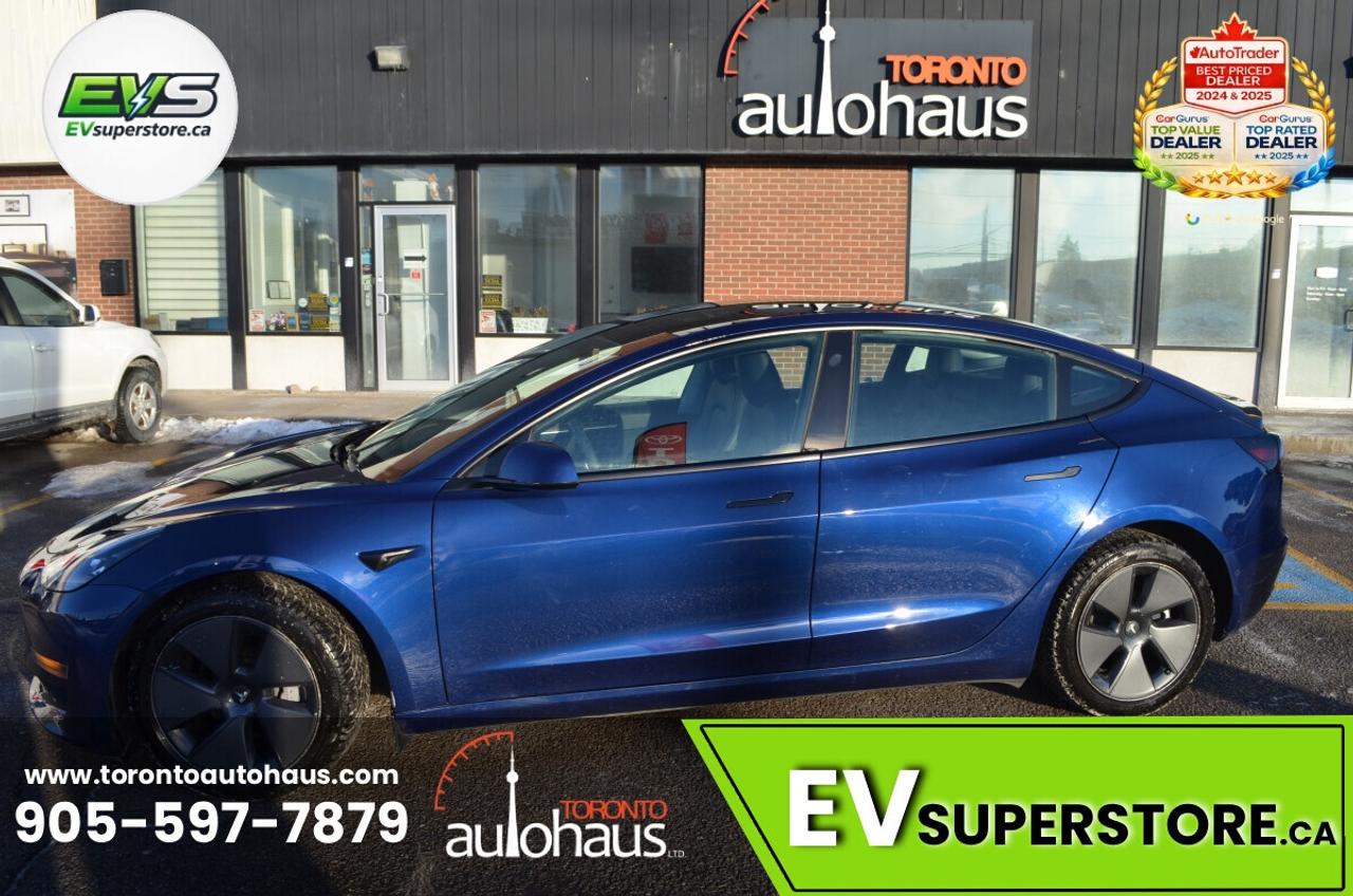 2021 Tesla Model 3 LR AWD I OVER 100 TESLAS EVSUPERSTORE.CA Photo