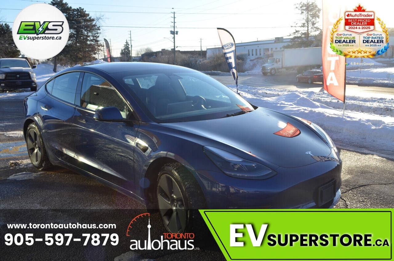 2021 Tesla Model 3 LR AWD I OVER 100 TESLAS EVSUPERSTORE.CA Photo