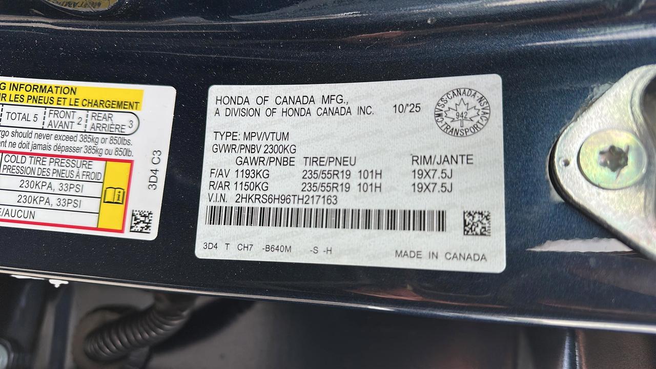 2026 Honda CR-V Hybrid Touring Photo