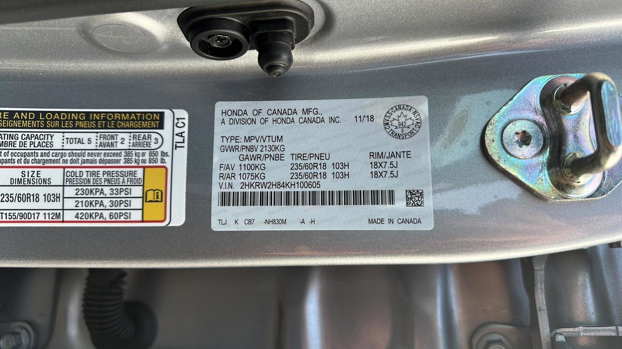 2019 Honda CR-V EX-L Photo