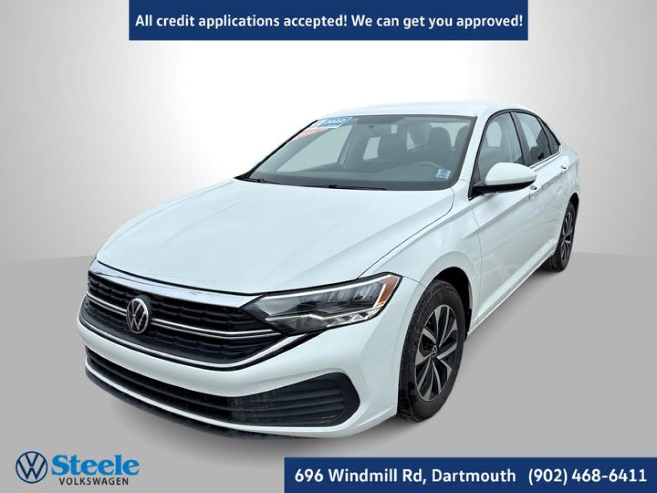 Recent Arrival!2022 Volkswagen Jetta Trendline Trendline 4D Sedan Pure White FWD 6-Speed Manual 1.5L I4 Turbocharged DOHC 16V LEV3-SULEV30 158hpAt Steele Volkswagen, we have financing options available for all credit situations!, Beige Cloth.This 2022 Volkswagen Jetta Trendline will not last long!! Call Now to reserve your Test Drive appointment!! 1-902-468-6411 or chat with us online at www.steelevw.ca.