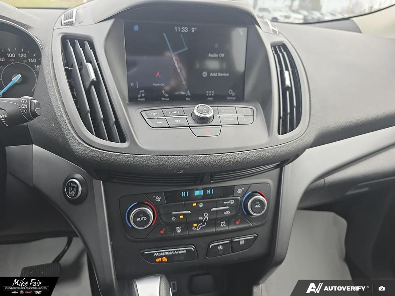 2019 Ford Escape SEL Leather Trimmed Heated Front Bucket Seats, Leather Wrapped Steerting Wheel Photo