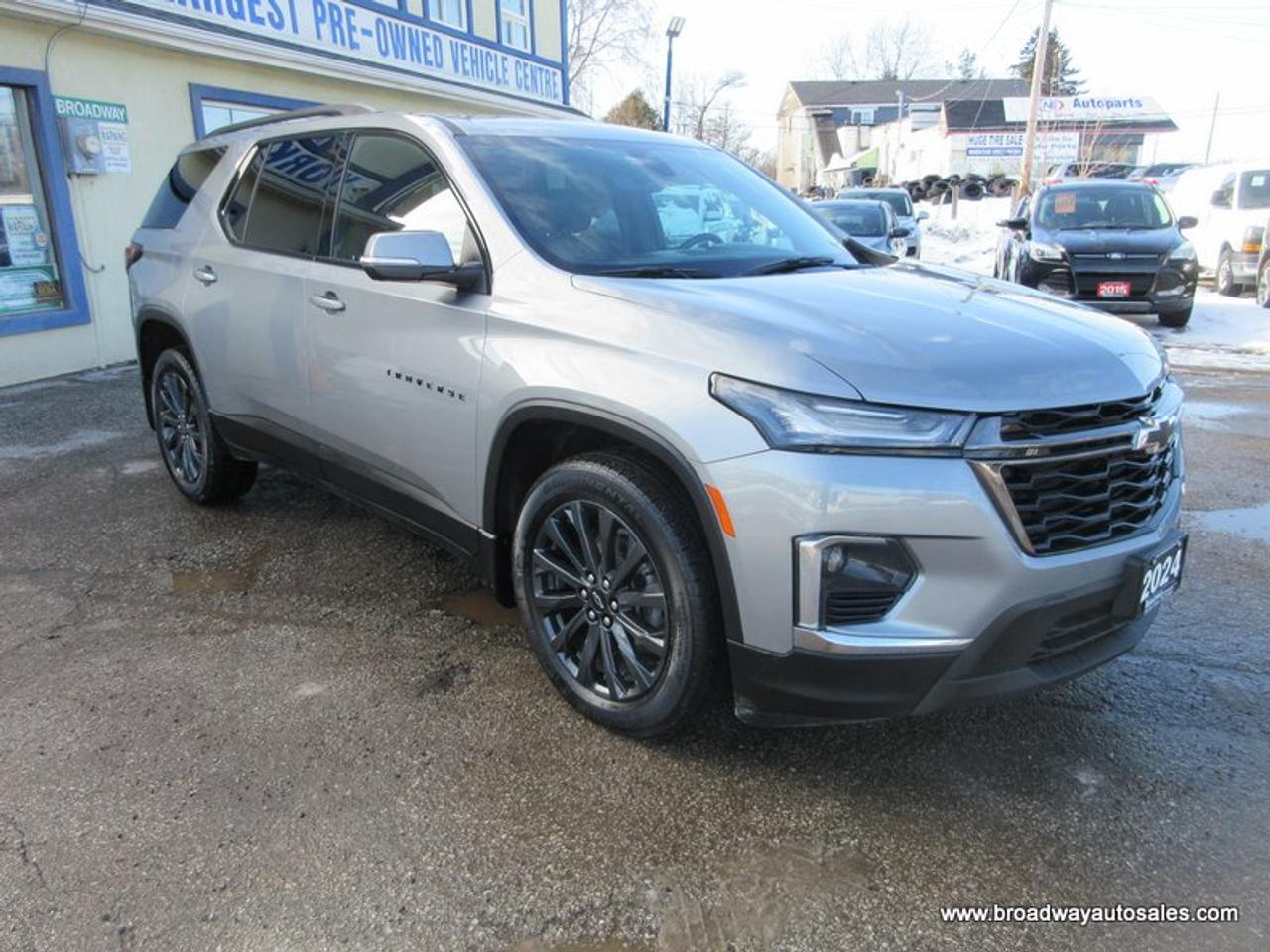2024 Chevrolet Traverse Limited ALL-WHEEL DRIVE RS-PACKAGE 7 PASSENGER 3.6L - V6.. CAPTAINS & 3RD ROW.. NAVIGATION.. DUAL SUNROOF.. LEATHER.. HEATED SEATS & WHEEL.. Photo