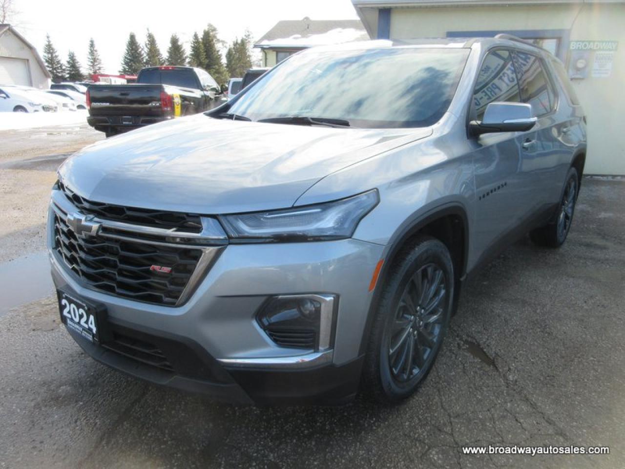 2024 Chevrolet Traverse Limited ALL-WHEEL DRIVE RS-PACKAGE 7 PASSENGER 3.6L - V6.. CAPTAINS & 3RD ROW.. NAVIGATION.. DUAL SUNROOF.. LEATHER.. HEATED SEATS & WHEEL.. Photo