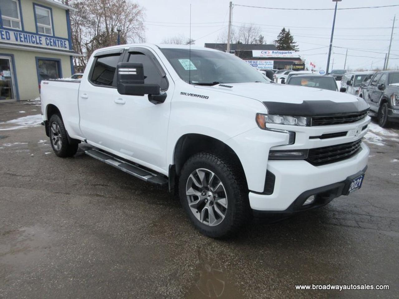 2021 Chevrolet Silverado 1500 GREAT VALUE RST-EDITION 5 PASSENGER 3.0L - DURAMAX.. 4X4.. CREW-CAB.. SHORTY.. POWER SUNROOF.. LEATHER.. HEATED SEATS & WHEEL.. Photo