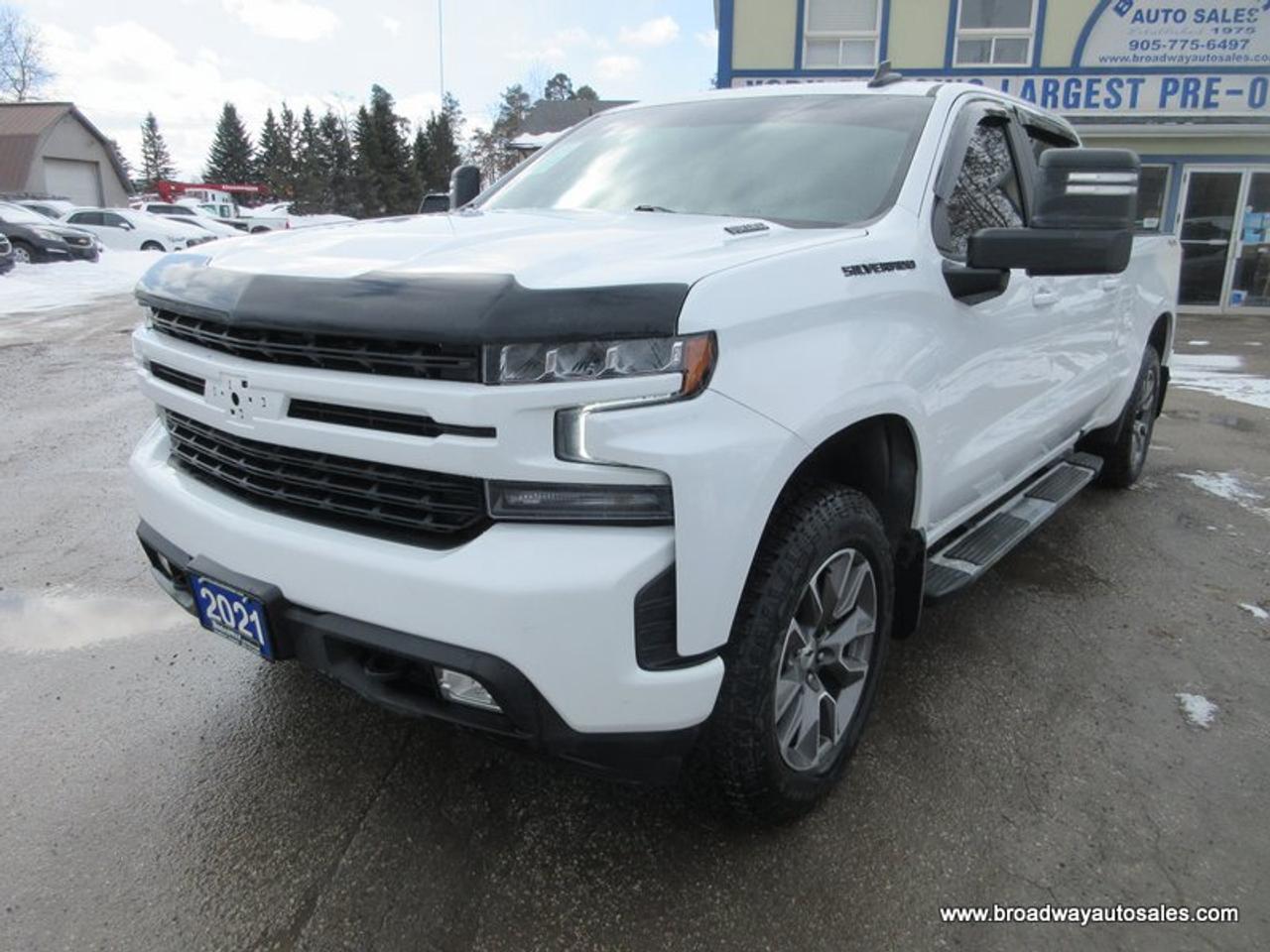 2021 Chevrolet Silverado 1500 GREAT VALUE RST-EDITION 5 PASSENGER 3.0L - DURAMAX.. 4X4.. CREW-CAB.. SHORTY.. POWER SUNROOF.. LEATHER.. HEATED SEATS & WHEEL.. Photo