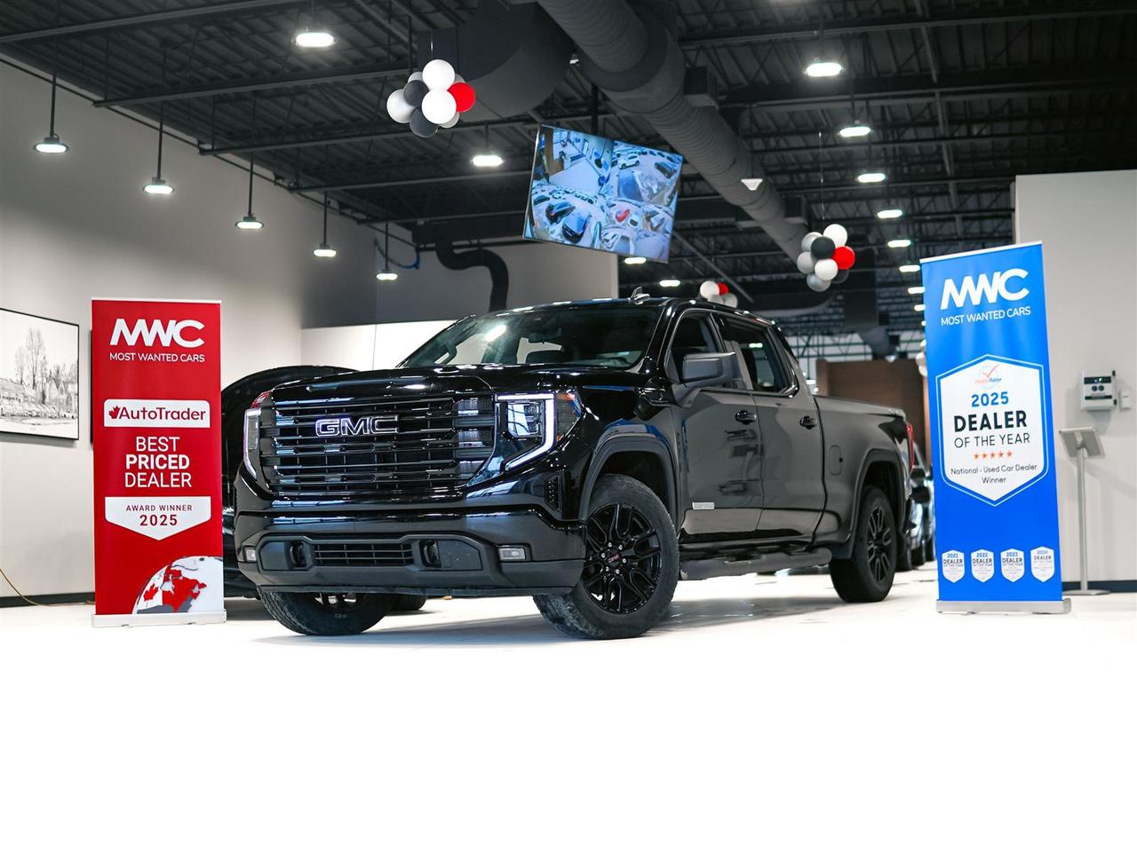 <div style=text-align: justify;><span style=font-size:14px;><span style=font-family:times new roman,times,serif;>Test drives available by appointment at our Guelph and Kitchener locations.&nbsp;Get approved in minutes with competitive rates starting at 6.46% O.A.C. This new arrival has a CLEAN CARFAX with no accidents and is also a one owner Canadian vehicle. High-value options included with this vehicle are;&nbsp;4" round steps $1,015.00,&nbsp;Spray-on case lining $625.00,&nbsp;Gmc protection group $570.00,&nbsp;Trailer brake controller $350.00,&nbsp;Black gmc emblems $280.00,&nbsp;blind spot indicators, lane departure warning, adaptive cruise control, pre-collision, navigation, heated / power seats, heated steering wheel, convenience entry, push button, app connect, back up camera, touchscreen, running boards, OEM remote start and 20&rdquo; alloy rims, offering immense value.</span></span></div><div style=text-align: justify;><span style=font-size:14px;><span style=font-family:times new roman,times,serif;>&nbsp;<br /><strong>Why Choose Most Wanted Cars?</strong><br />At Most Wanted Cars, we&rsquo;re not just a dealership, we&rsquo;re a place where our customers send their family and friends. Since 1975, our family owned and operated business has been proud to offer the best financing options in Kitchener-Waterloo-Cambridge, Guelph, and the surrounding areas. We&rsquo;re proud to be recognized as DealerRater&rsquo;s National Winner for Used Car Dealers in 2023, 2024 & 2025, with an A+ rating from the Better Business Bureau with over 3,600 customer reviews averaging 4.9/5. Most units are one owner, accident free, clean CarProof, low km, Canadian vehicles, local vehicles, odor free and smoke free. We offer a wide selection of Certified Pre-Owned vehicles, each backed by a free CarProof report, with no liens, full safety inspected, with a multi-point inspection. All vehicles are freshly serviced with an oil change and units can be vehicle detailed upon request, ensuring they&rsquo;re ready for the road. Many of our vehicles are dealer serviced and include the balance of factory warranty for added peace of mind. Every vehicle is thoroughly reconditioned and presented in excellent condition, because at Most Wanted Cars you deserve nothing less!<br />To serve you better, we have two convenient locations:<br />&nbsp;</span></span></div><ol><li style=text-align: justify;><span style=font-size:14px;><span style=font-family:times new roman,times,serif;><strong>600 Elmira Rd N, Guelph &ndash; 519 822 2227</strong></span></span></li><li style=text-align: justify;><span style=font-size:14px;><span style=font-family:times new roman,times,serif;><strong>1620 King Street East, Kitchener &ndash; 519 772 3040</strong></span></span></li></ol><div style=text-align: justify;><span style=font-size:14px;><span style=font-family:times new roman,times,serif;>&nbsp;<br />Visit us at <a href=http://www.mostwantedcars.ca/>www.mostwantedcars.ca</a> to explore our full inventory and complete an easy online finance application for exclusive online preferred rates. Interest rates offered as low as 6.46% on approved credit.<br /><em>Note: Prices listed are available for financing purchases only, with approved credit. The cash price is $1500 more for other payment methods. Taxes and licensing are not included in the listed price.</em><br />&nbsp;<br />Most Wanted Cars also provides additional protection options at exclusive pricing, including the Fresh Start Platinum Package, rust protection, ceramic coating, gap insurance, extended warranties, walk-away insurance, and road hazard protection, among others. For more details, please consult with your sales representative.</span></span></div>