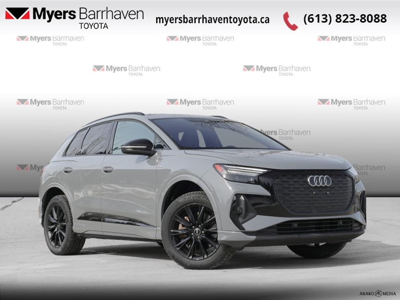 2023 Audi Q4 e-tron 50 quattro  -  Sunroof -  Leather Seats - $244 B/W Photo0