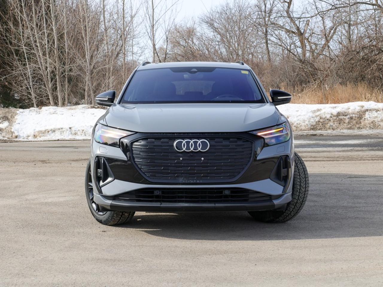 2023 Audi Q4 e-tron 50 quattro  -  Sunroof -  Leather Seats - $244 B/W Photo4