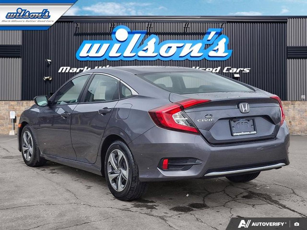2021 Honda Civic Sedan LX | Carplay + Android Auto | Heated Seats | Adaptive Cruise Control | Lane Departure and More ! Photo