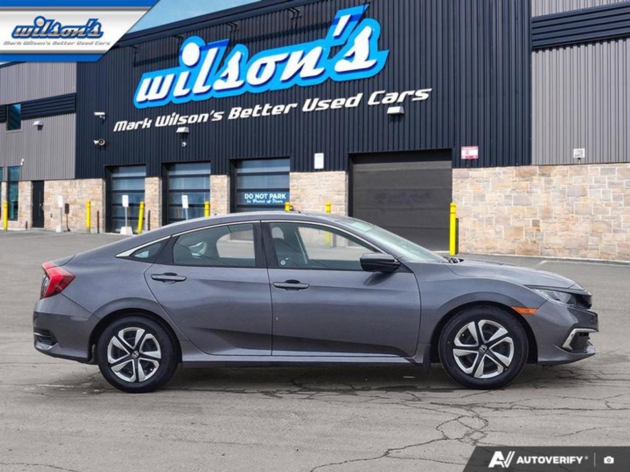 2021 Honda Civic Sedan LX | Carplay + Android Auto | Heated Seats | Adaptive Cruise Control | Lane Departure and More ! Photo