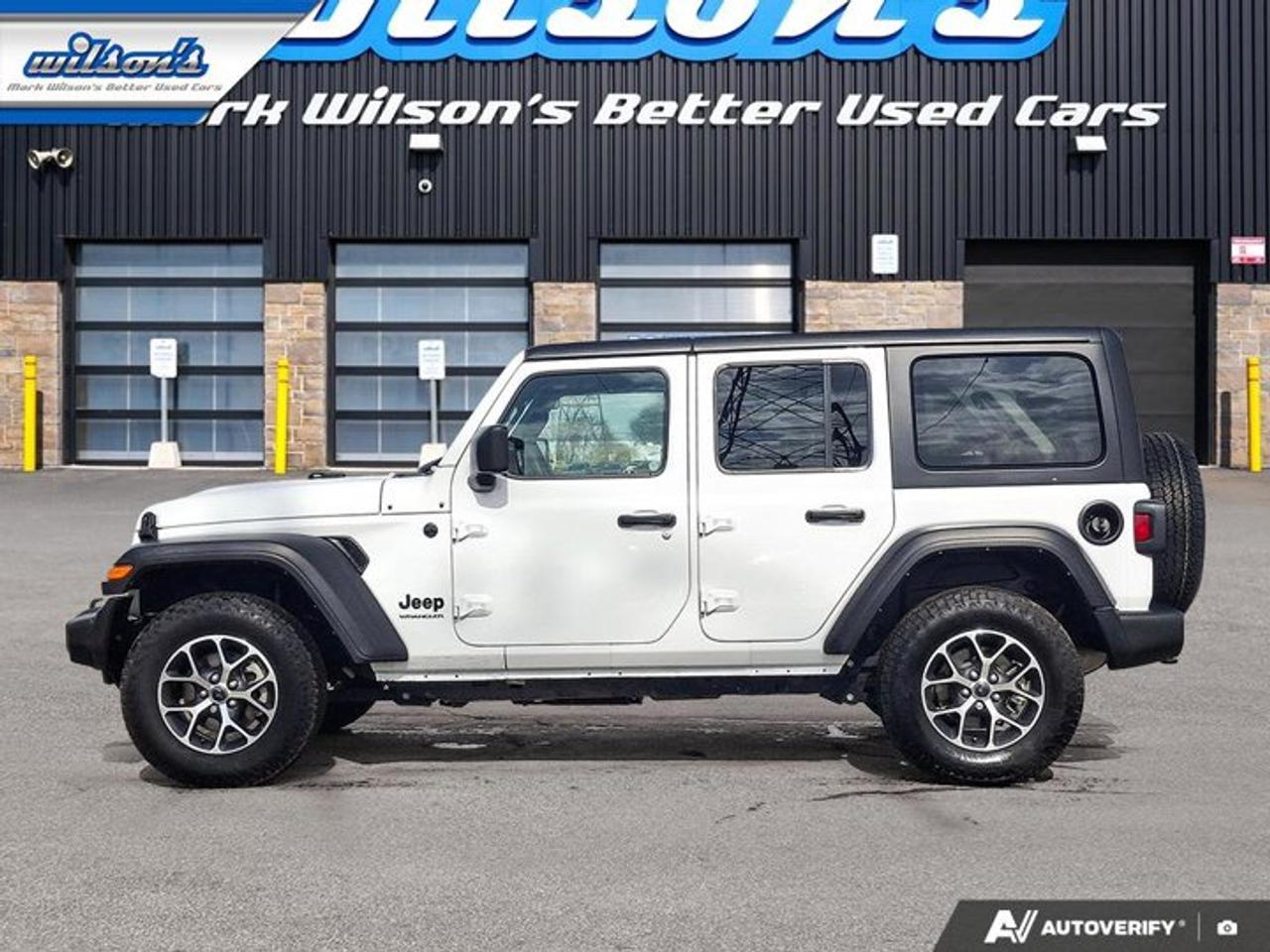 2024 Jeep Wrangler Sport S 4-DR 4WD | Tow Pkg | Adaptive Cruise | Heated Wheel + Seats | Remote Start | and More ! Photo