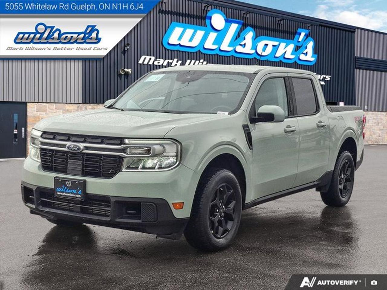 2022 Ford Maverick Lariat | Leather | Heated Seats + Steering | FX4 | Co-Pilot 360 | Carplay + Android Auto & More! Photo0