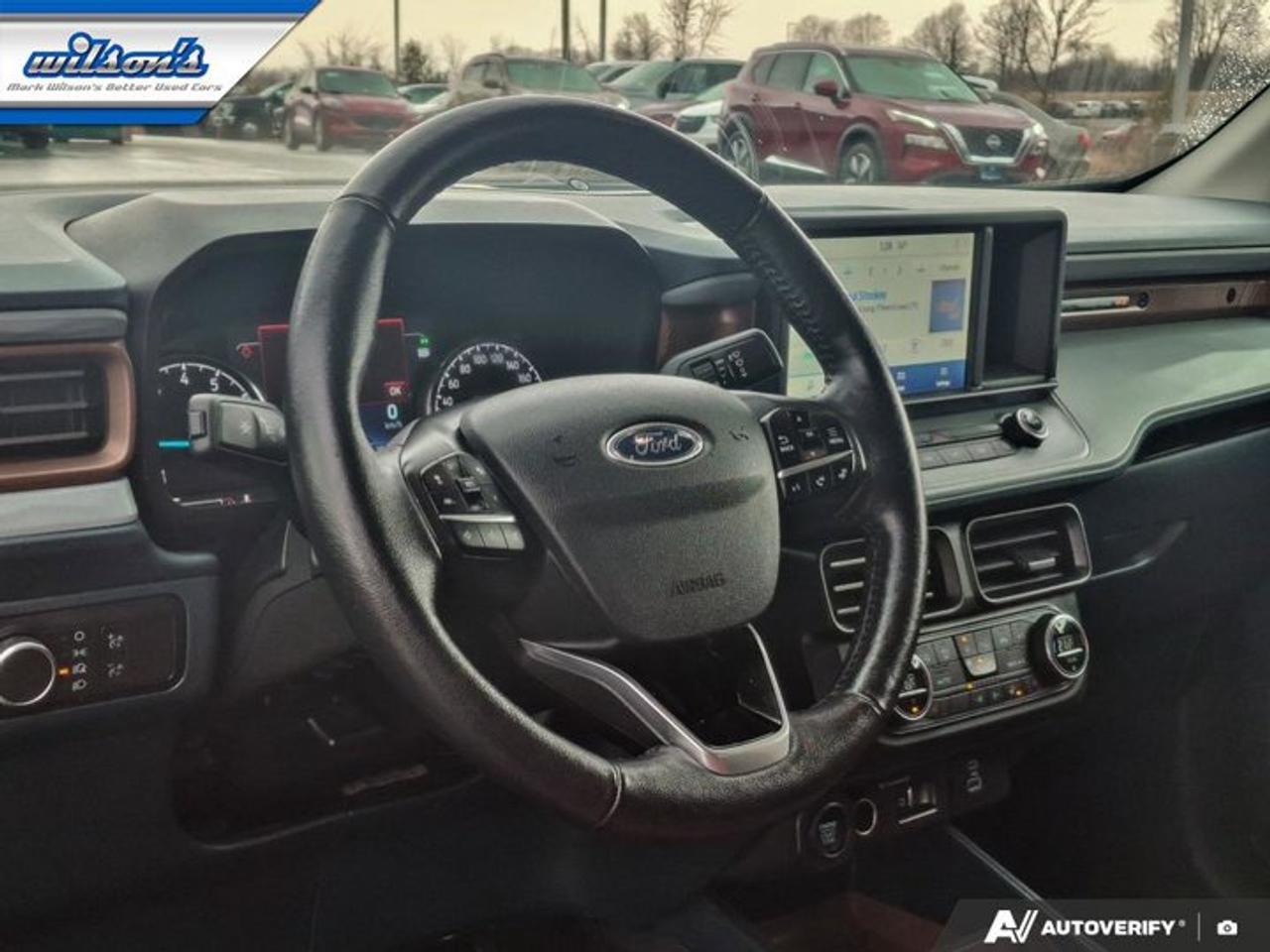2022 Ford Maverick Lariat | Leather | Heated Seats + Steering | FX4 | Co-Pilot 360 | Carplay + Android Auto & More! Photo