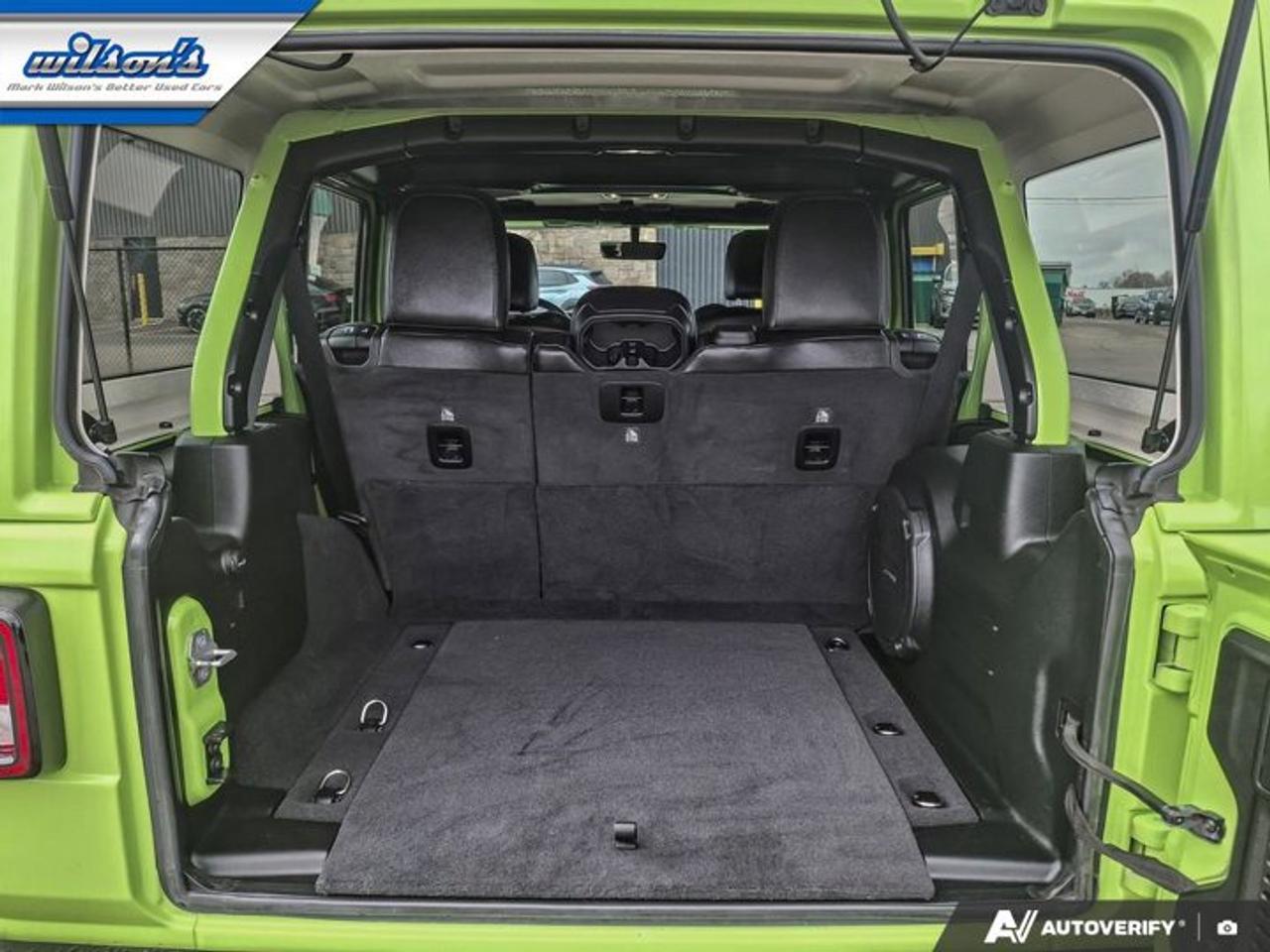 2021 Jeep Wrangler Unlimited Sahara 4X4 | Gecko Pearl | Leather | Nav | Heated Wheel + Seats | Remote Start | and More! Photo