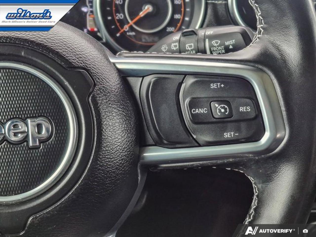 2021 Jeep Wrangler Unlimited Sahara 4X4 | Gecko Pearl | Leather | Nav | Heated Wheel + Seats | Remote Start | and More! Photo