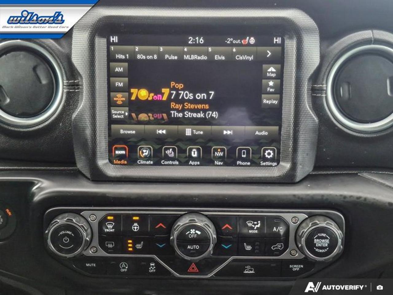 2021 Jeep Wrangler Unlimited Sahara 4X4 | Gecko Pearl | Leather | Nav | Heated Wheel + Seats | Remote Start | and More! Photo