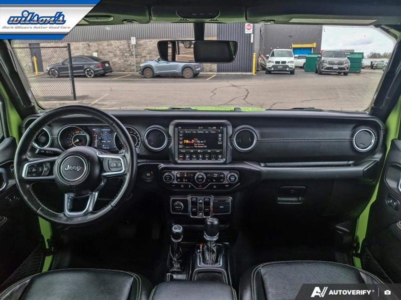 2021 Jeep Wrangler Unlimited Sahara 4X4 | Gecko Pearl | Leather | Nav | Heated Wheel + Seats | Remote Start | and More! Photo