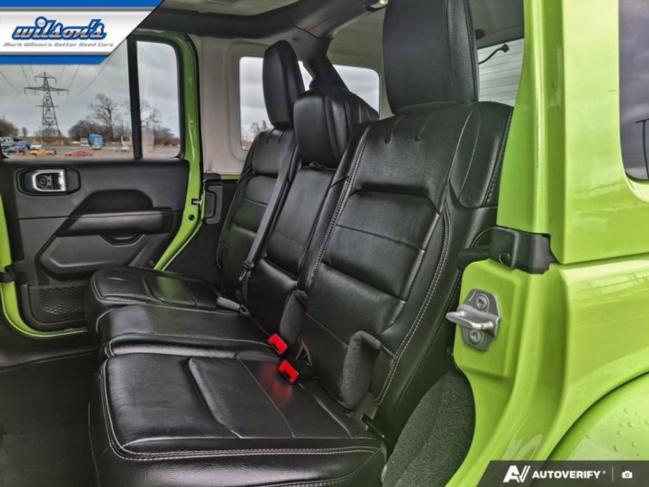 2021 Jeep Wrangler Unlimited Sahara 4X4 | Gecko Pearl | Leather | Nav | Heated Wheel + Seats | Remote Start | and More! Photo