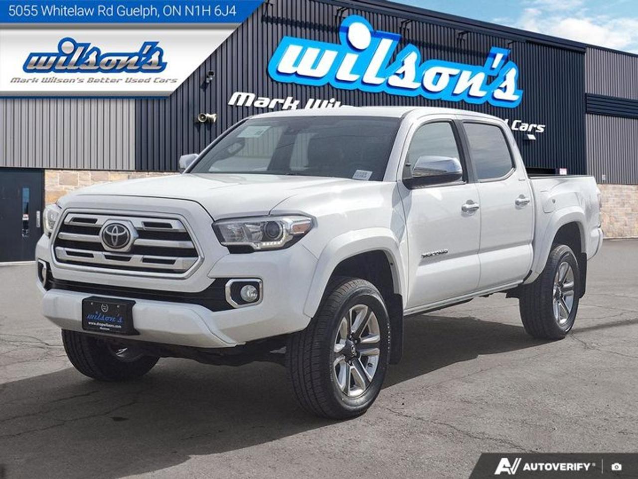 2019 Toyota Tacoma Limited Crew 4X4 | V6 | Navi | Leather | Sunroof |BSM | Radar Cruise | and More ! Photo0