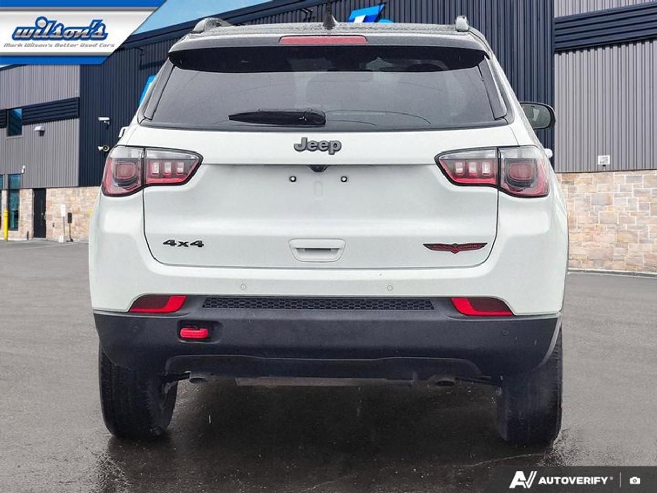 2024 Jeep Compass Trailhawk 4WD | Leather Trim | Sunroof | BSM | Heated Seats + Steering | Remote Start | and More ! Photo