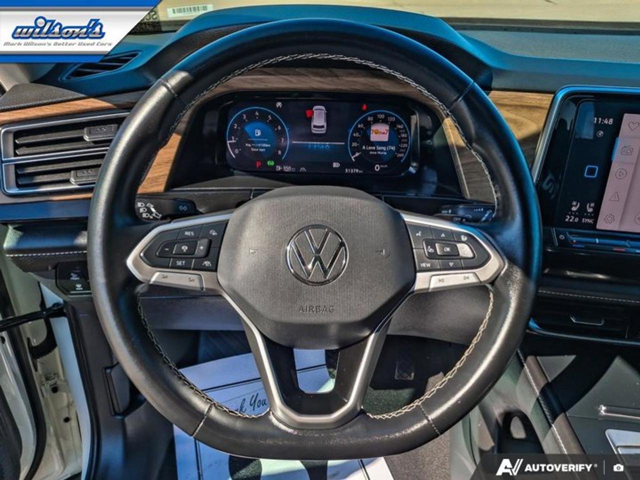 2025 Volkswagen Atlas Comfortline AWD | Leather | Adaptive Cruise | Cooled + Heated Seats | Remote Start | and More ! Photo