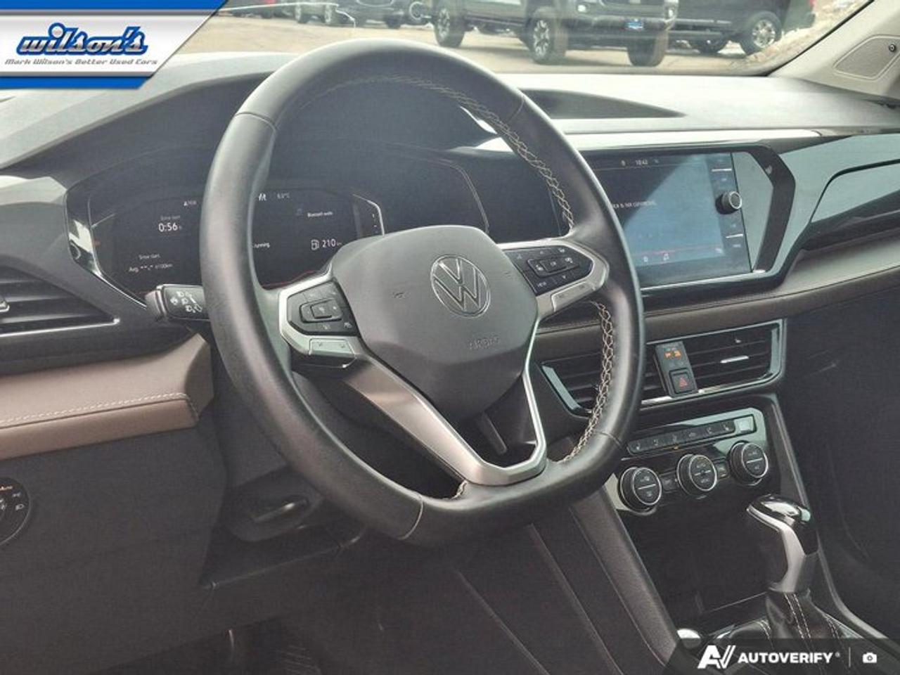 2024 Volkswagen Taos Highline AWD | Leather | Sunroof | Nav | 19" Wheels | Adaptive Cruise | Heated Wheel | and More ! Photo