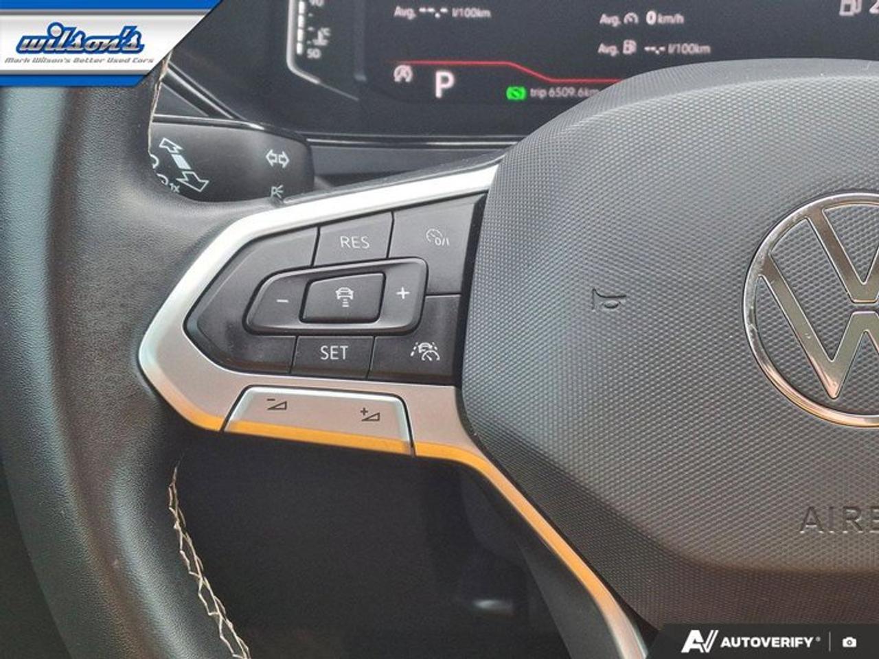 2024 Volkswagen Taos Highline AWD | Leather | Sunroof | Nav | 19" Wheels | Adaptive Cruise | Heated Wheel | and More ! Photo