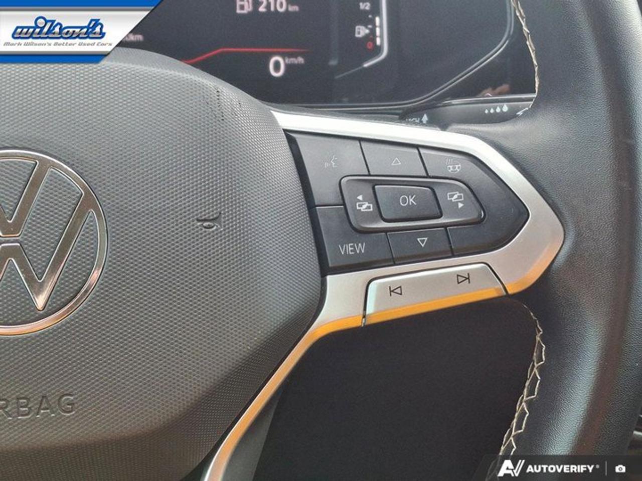 2024 Volkswagen Taos Highline AWD | Leather | Sunroof | Nav | 19" Wheels | Adaptive Cruise | Heated Wheel | and More ! Photo