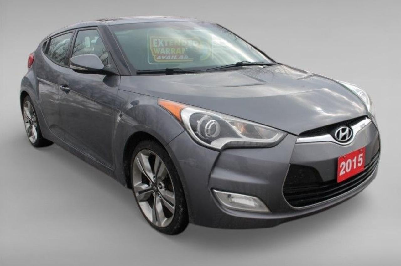 2015 Hyundai Veloster w/Tech*Heated Seats*Moon Roof*Rear Cam*Navigation Photo