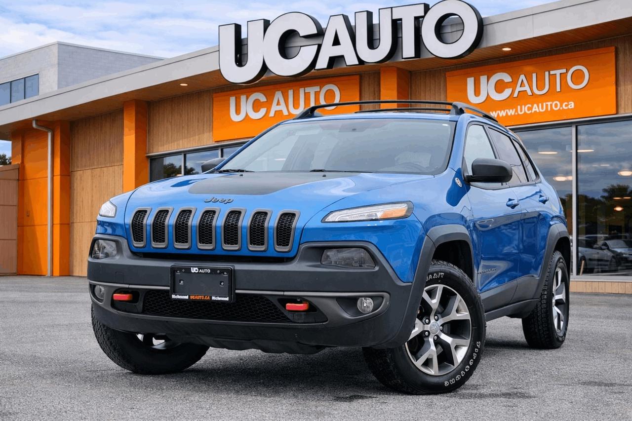 Used 2017 Jeep Cherokee 4WD Trailhawk/ NO ACCIDENT/ HEATED SEATS for sale in Richmond, BC