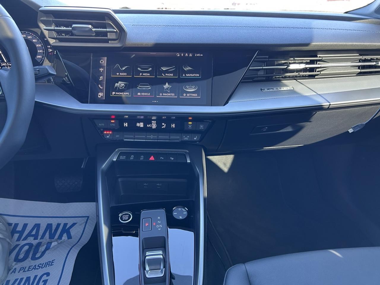 2023 Audi A3 Sedan Progressiv 40 TFSI  - Sunroof Photo