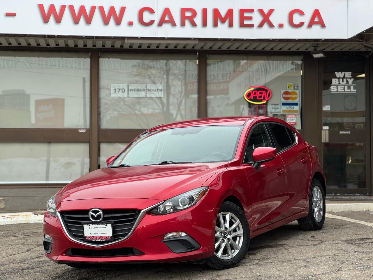 Great Condition Mazda3 Sport from California! Equipped with Blind Spot Monitoring, Smart Key with Push Button Start, Alloy Wheels, Leather Steering Wheel, Bluetooth, Cruise Control, Power Group