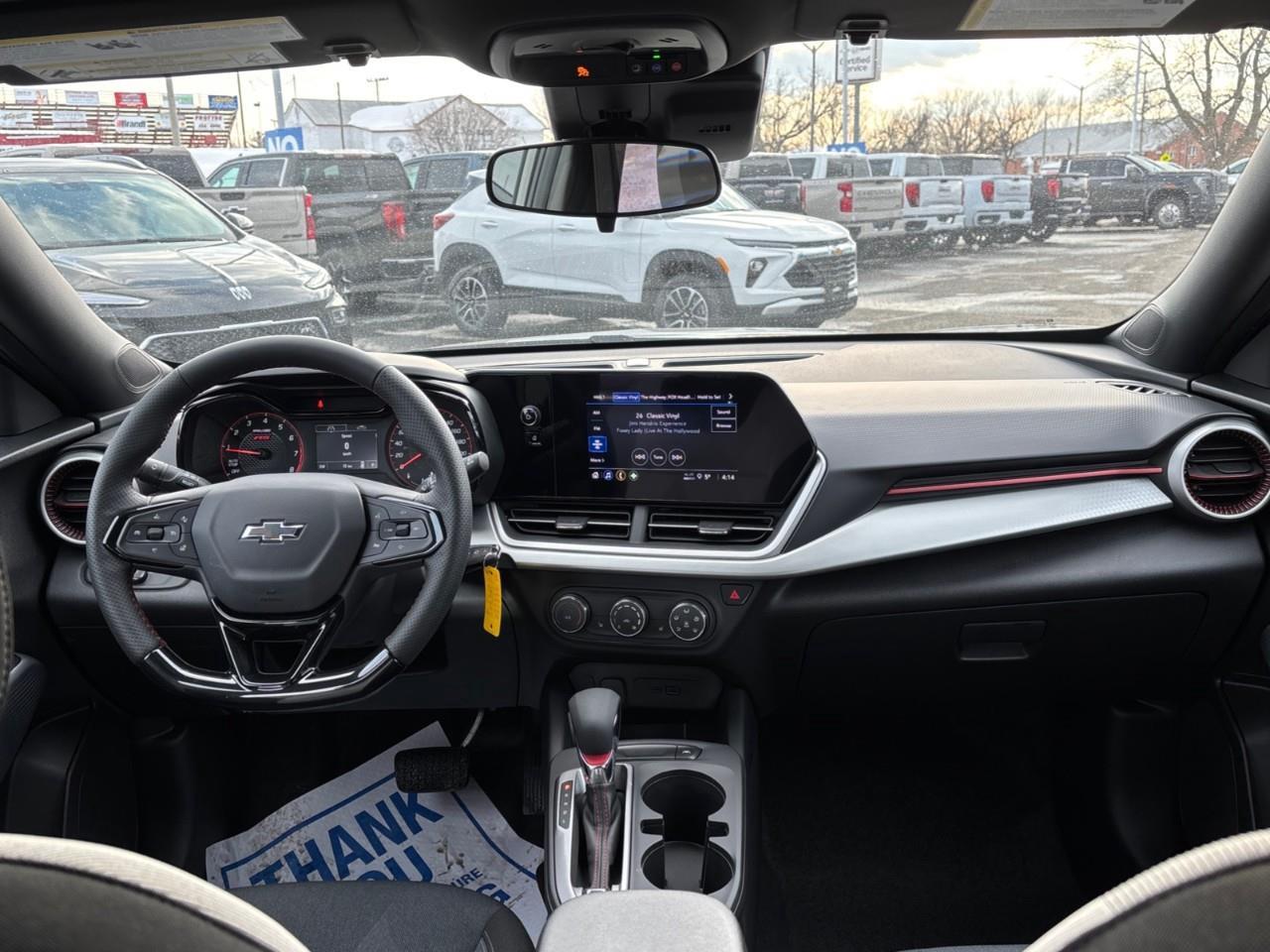 2026 Chevrolet Trax 1RS New 2026 Sporty Small 5 Passenger FWD SUV with Heated Front Seats, Heated Steering Wheel, Remote Vehicle Start, 18 Aluminum Heels and Wireless Apple CarPlay and Android Auto Photo