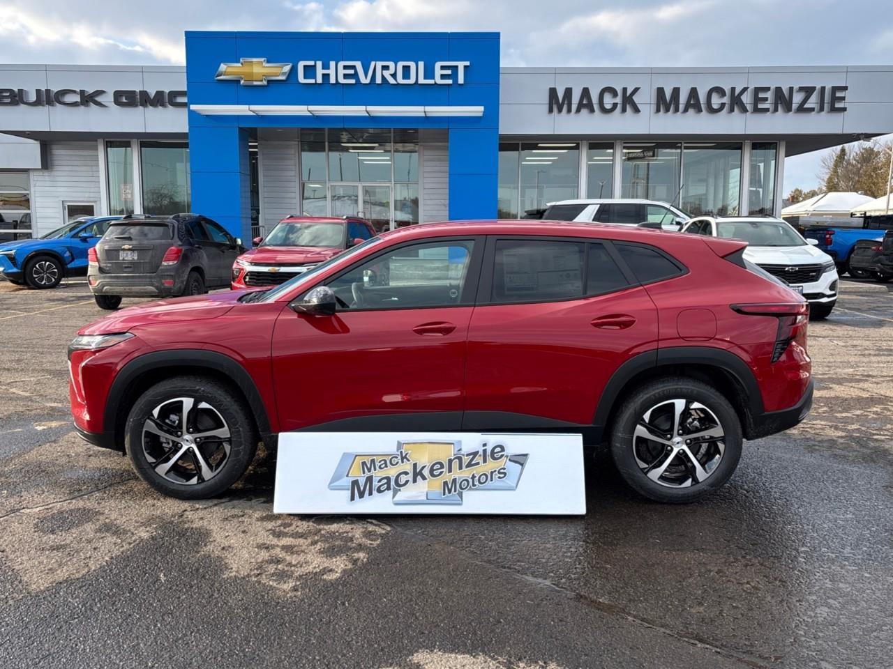 2026 Chevrolet Trax 1RS New 2026 Sporty Small 5 Passenger FWD SUV with Heated Front Seats, Heated Steering Wheel, Remote Vehicle Start, 18 Aluminum Heels and Wireless Apple CarPlay and Android Auto Photo3