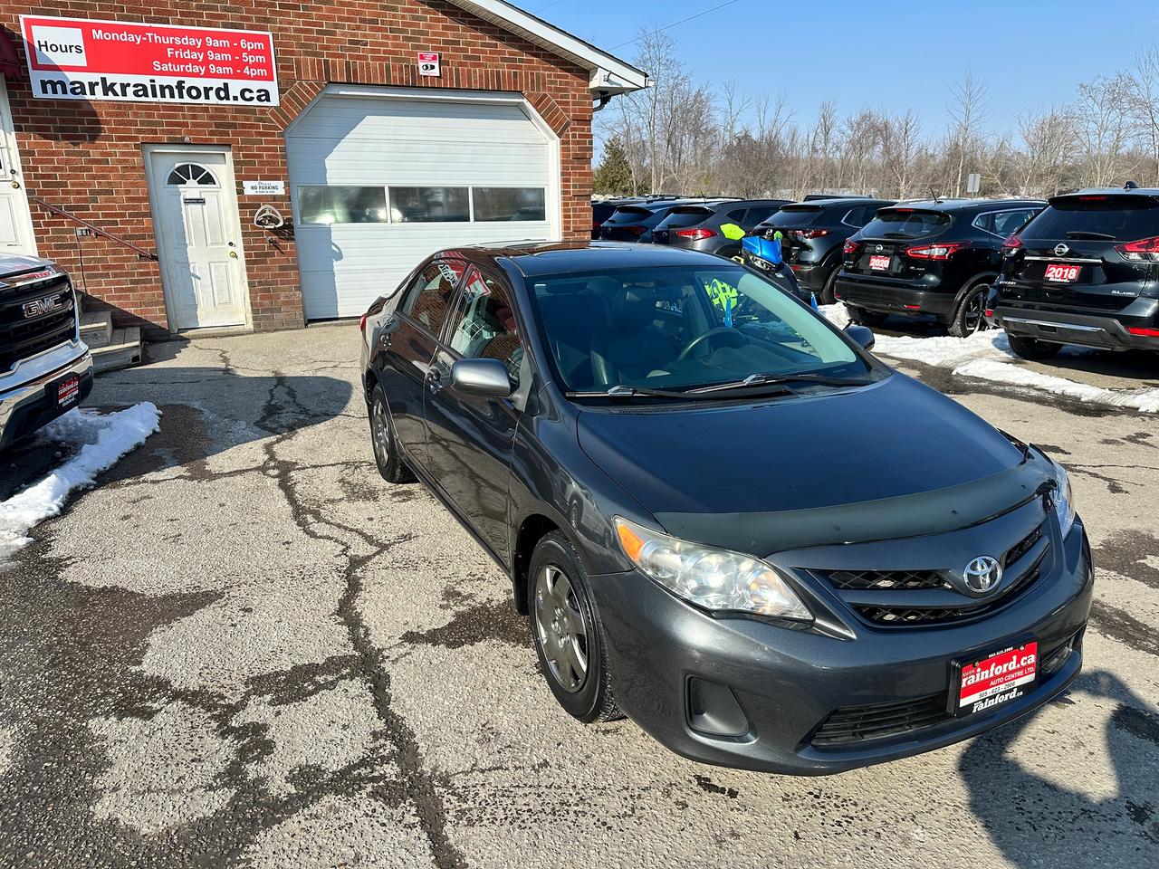 2013 Toyota Corolla CE Heated-Leather Sunroof Bluetooth AC FM CDPlayer Photo