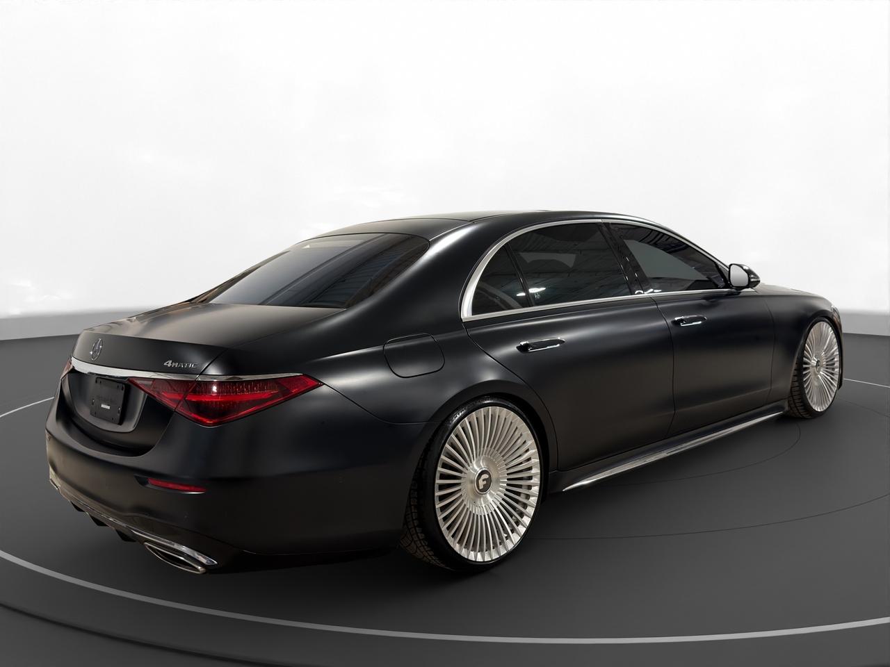 2022 Mercedes-Benz S-Class Mercades Manufaktur | Forgiato Rims | Blue INT | Photo