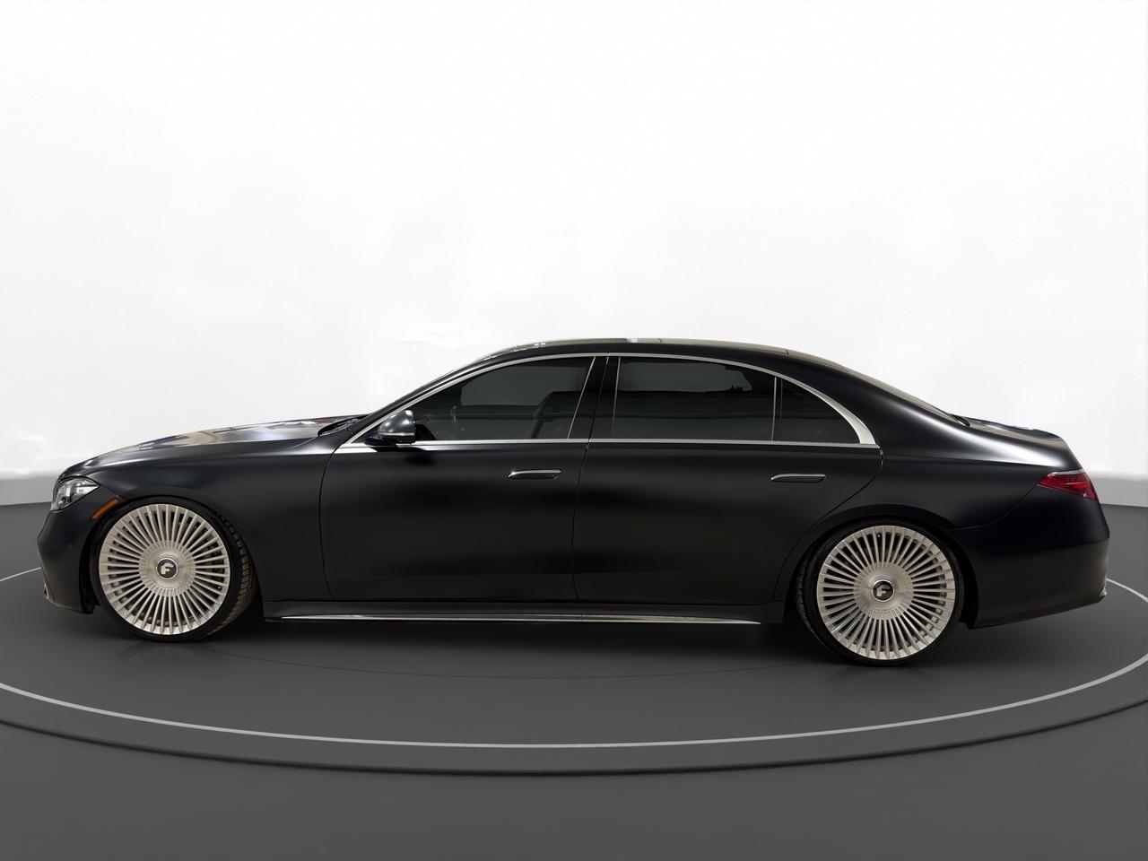 2022 Mercedes-Benz S-Class Mercades Manufaktur | Forgiato Rims | Blue INT | Photo