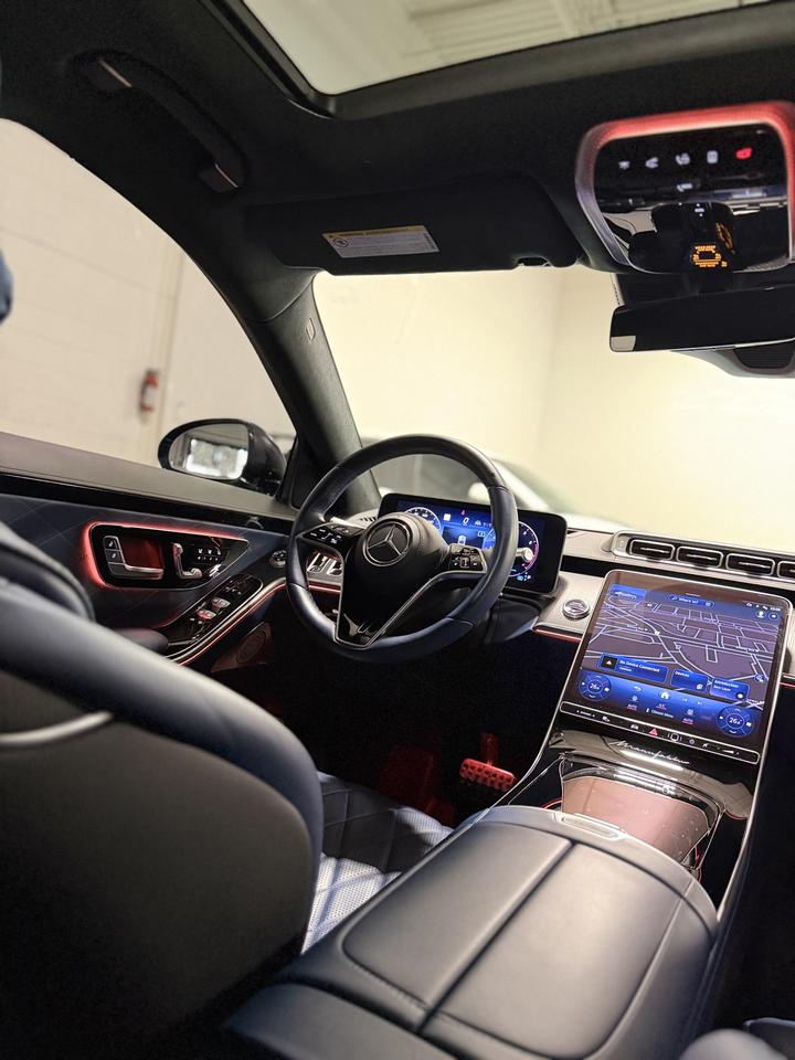 2022 Mercedes-Benz S-Class Mercades Manufaktur | Forgiato Rims | Blue INT | Photo