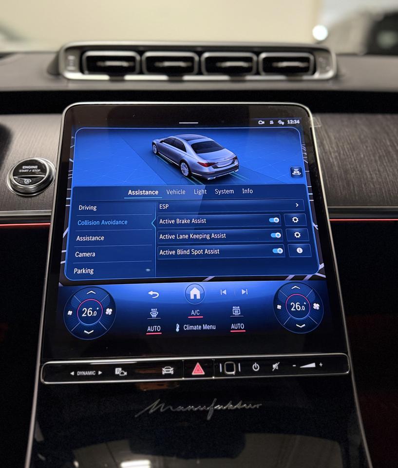 2022 Mercedes-Benz S-Class Mercades Manufaktur | Forgiato Rims | Blue INT | Photo